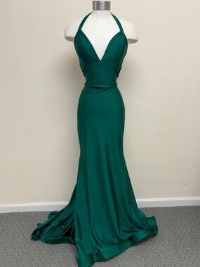 Jessica Angel dress 2415 hunter size medium NWT